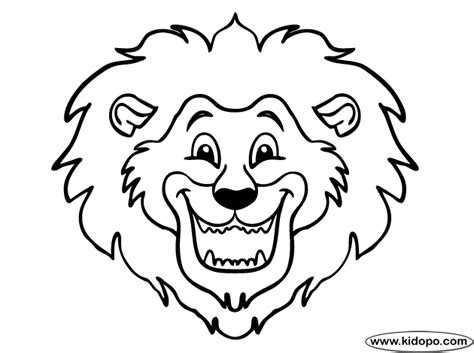 cartoon lion face pictures    clipartmag