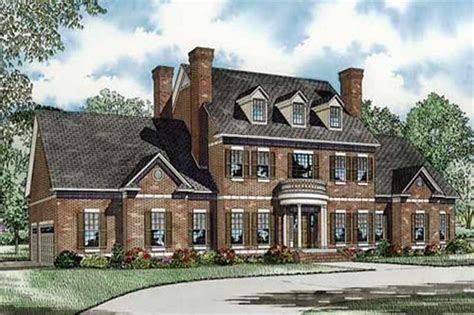 colonial house plan  bed  sq ft plan