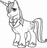 Coloring Pony Little Pages Blueblood Prince Friendship Magic Shetland Color Cartoon Coloringpages101 Print Getcolorings Printable Logo Online sketch template