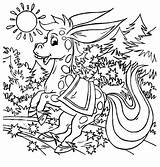 Coloring Pages Donkey Mexican Magical Sunset Outline Ocean Printable Chibi Getcolorings sketch template