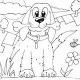 Dog Coloring Pages Animal Colouring Dogs Bone Printable Go Print Kids Color Cats sketch template