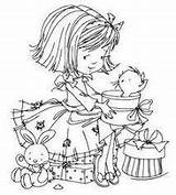 Nellie Stamps Coloring Pages Digital Sugar Digi Drawing Girl Fedotova Whimsy Little Snellen Colouring Stamp Marina Google Nl Books Dawn sketch template