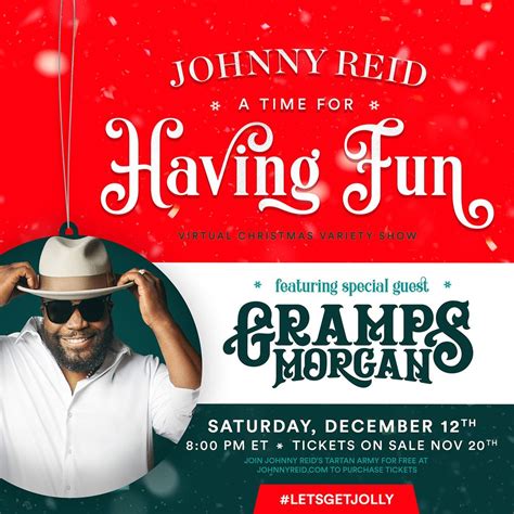 Grammy Award Winner Gramps Morgan Announced As Special Guest On A Time