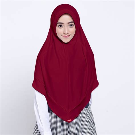 populer  harga kerudung zoya bergo sekolah warna jilbab