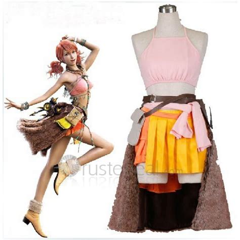 Final Fantasy Xiii 13 Vanille Cosplay Costumes