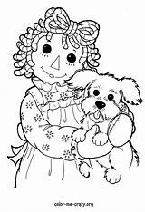 Coloring Raggedy Ann Pages Doll Rag Andy Costume Adult Embroidery Getdrawings Whimsy Stamps Animal Patterns Getcolorings Color Print sketch template