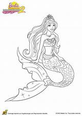 Barbie Coloring Pages Mermaid Unicorn Fairy Book Coloriage Princess Kids Girls sketch template