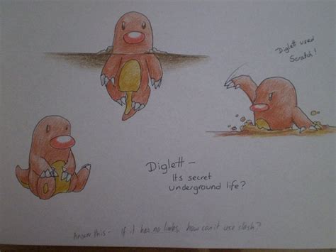 This Is My Favorite Fan Drawing Of What Diglett S Whole