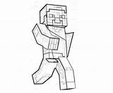 Minecraft Coloring Pages Printable Kids Character Print Sheets Steve Color Colouring Characters Mobs Sword Diamond Craft Boys Yumiko Fujiwara Mine sketch template