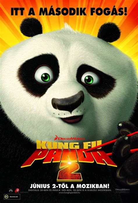 kung fu panda   poster  trailer addict