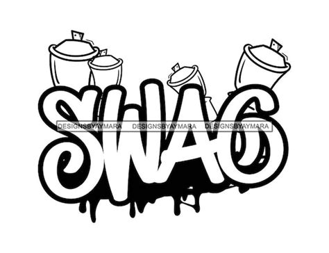 swag cans  paint graffiti brick wall paint spray cans etsy