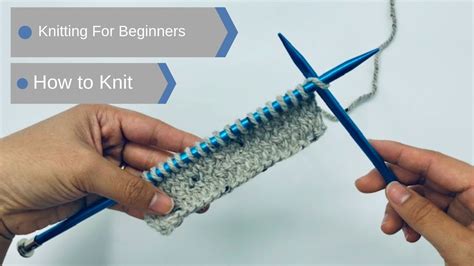 knit  knitting beginners youtube