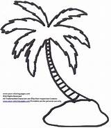 Tree Palm Coloring Coconut Pages Date Drawing Sheet Line Leaves Trees Template Color Getdrawings Printable Getcolorings Easy sketch template