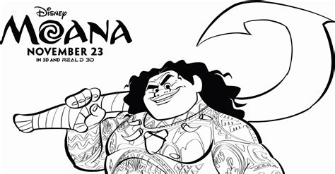 moana coloring pages inspired   disney