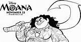 Coloring Moana Pages Maui Disney Inspired Movie Guests Chance Aulani Hanging Much Had Fun So sketch template