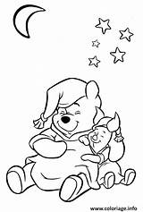 Winnie Pooh Ourson Bebe Ursinho Dormir Pret Puff Porcinet Kleurplaat Slaapmuts Dort Piglet Bébé Megghy Poisson Adulte Colorear Poo Plantillas sketch template