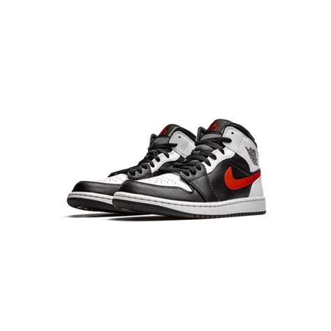 buy air jordan  mid chile red black chile red white