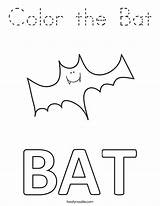 Bat Color Coloring Built California Usa sketch template