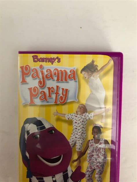 Barneys Pajama Party Vhs 2001 For Sale Online Ebay