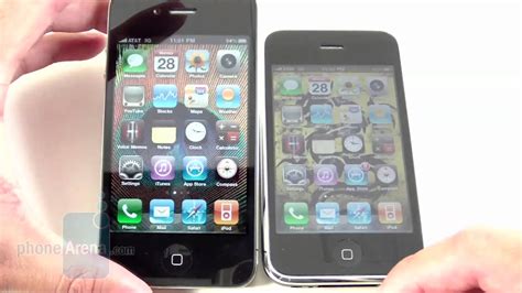 apple iphone   apple iphone gs side  side youtube