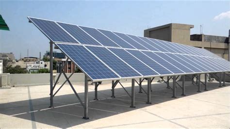 solar panel mounting structure manufacturer supplier  delhi ncr