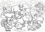 Coloring Pages Farming Farm Scenes Comments Sheets sketch template