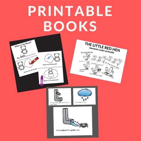 printable books