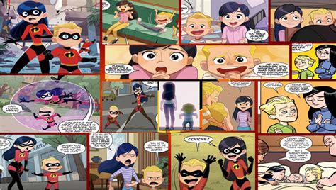 Incredibles Violet And Dash Collage 5 By Khialat On Deviantart