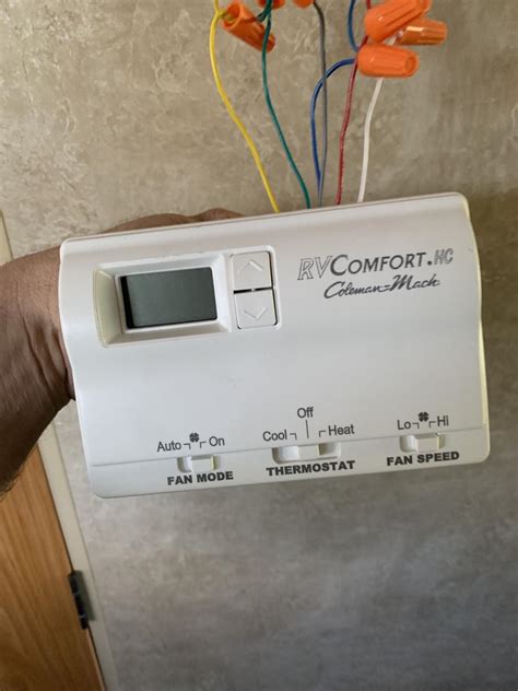 coleman mach thermostat wiring