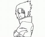 Sasuke Uchiha Teenager sketch template