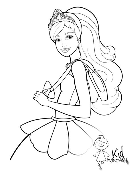 barbie colouring pages  print  pics