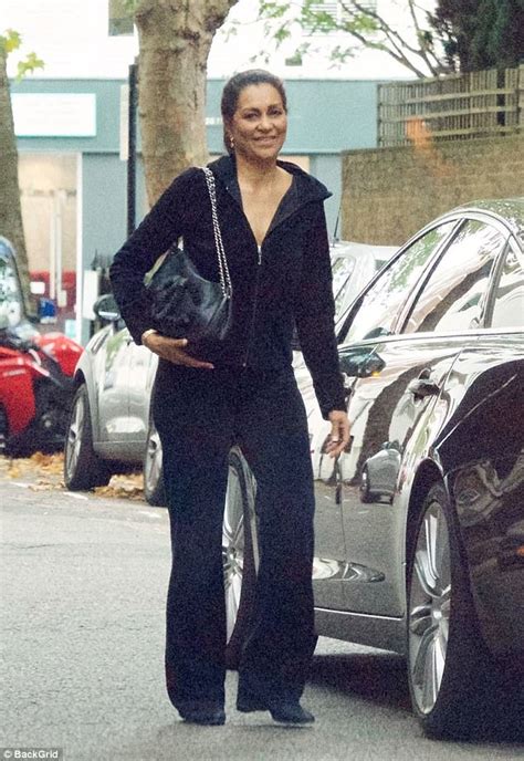 wilnelia merced returns to sir bruce forsyth s london home daily mail