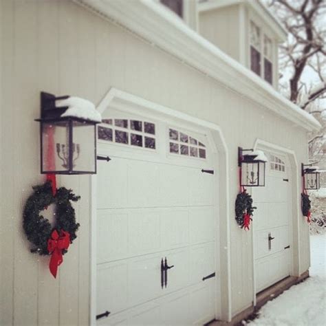 christmas garage door decorations to make create and