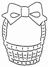 Basket Easter Empty Coloring Printable Clipart Clip Cliparts Baskets Pattern Designs Library Part Popular sketch template