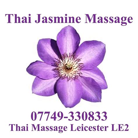 thai jasmine massage spa leicester england hours address