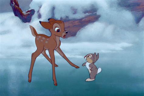 bambi was originally supposed to be even darker teen vogue