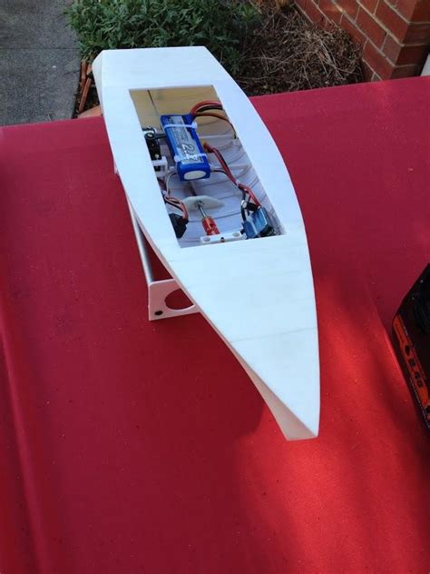 australian man designs  prints  working rc boat   diy  printer dprintcom