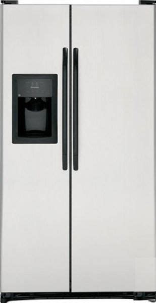 ge general electric gshjsxss side  side refrigerator  cu ft total capacity  cu