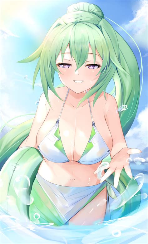 Bimmy Green Heart Choujigen Game Neptune Neptune Series Absurdres