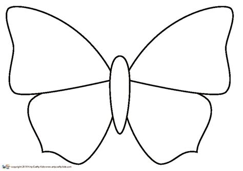 butterfly outline coloring pages coloring home  printable