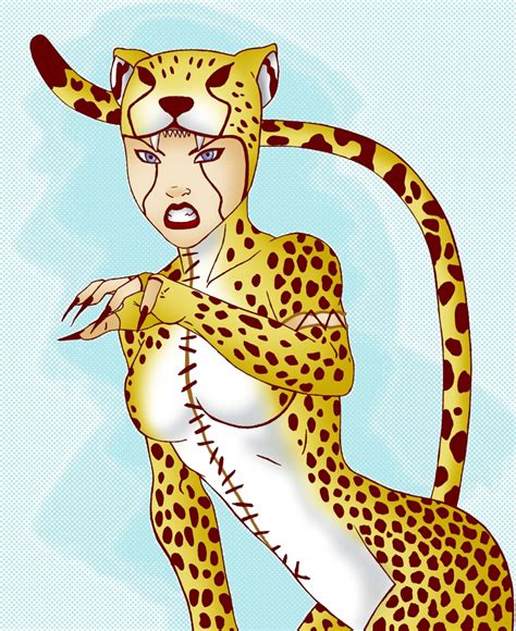 priscilla rich villain costume art cheetah naked