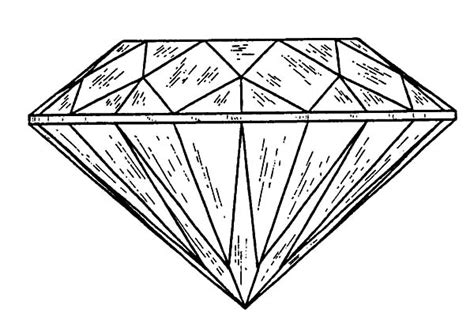 sketch  diamond shape coloring pages kids play color