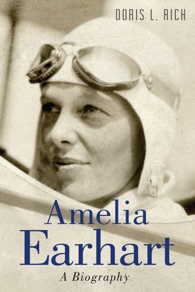 Amelia Earhart A Biography Von Doris L Rich Englisches Buch Bücher De