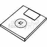 Floppy Disk Clipart Outline Clip Preview sketch template