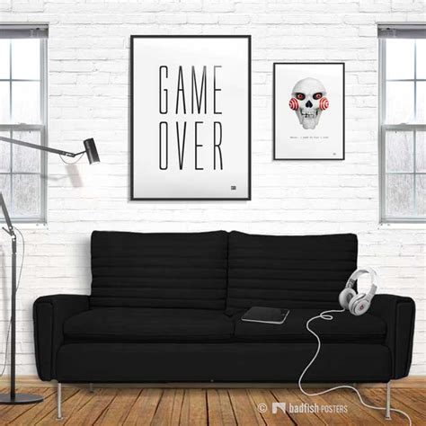 game  poster badfishposters