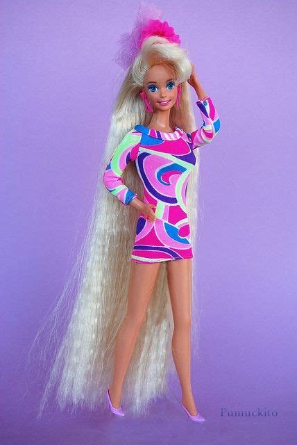 barbie totally hair 1991 barbs 1980s barbie barbie 90s barbie 80s