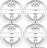 Medal Medals Templates Award Olympic Olympics Enchantedlearning Gold Kids Print Coloring Craft Preschool Color Sports Games Choose Board Spelling sketch template
