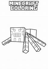 Minecraft Coloring Pages Games Printable Kids Spider Pdf Fan Print Color Also Clipart Books Drawings Drawing Apps Ratings Yet Activities sketch template