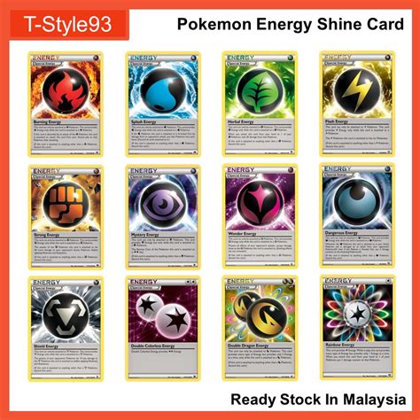 special energy card pokemon trading card special energy battle full