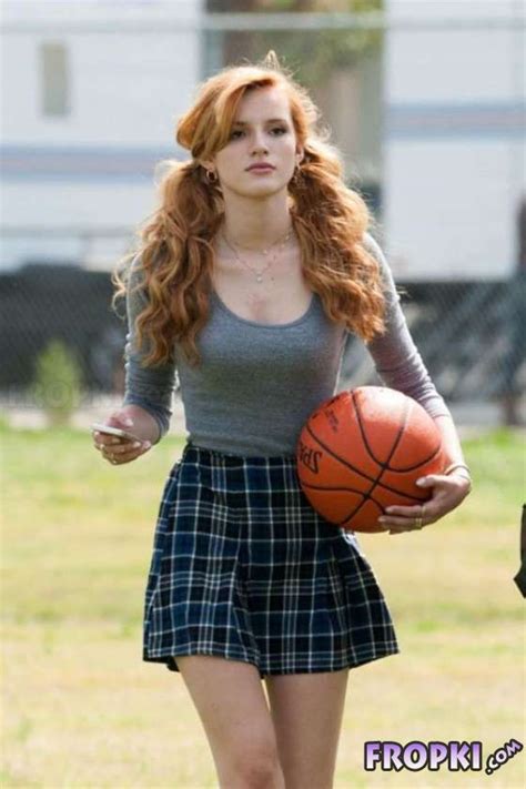sexy bella thorne playing basketball in la page 9